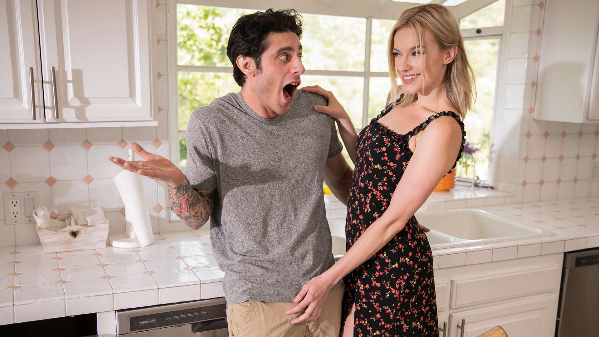 Lindsey Lakes, Billy Boston Blonde Widow Wants Her Stepson's Cock